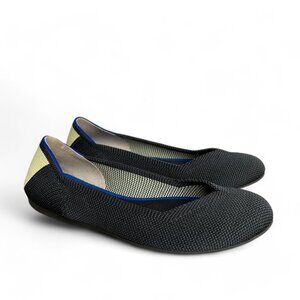 Rothy’s The Flat Retired Citron Ribbon sz 6.5